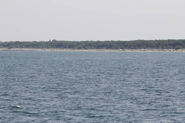 Gökyüzü Talya Adriyatik Denizi Ile Manzara — Stok fotoğraf