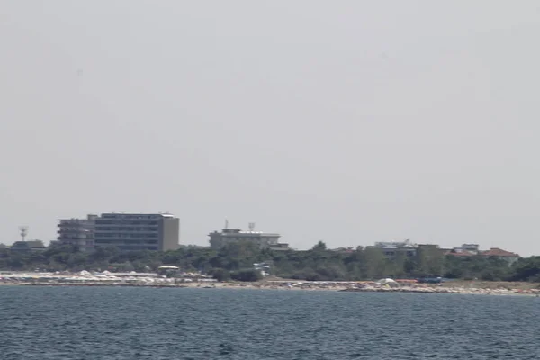 Landskap Med Adriatiska Havet Italien — Stockfoto