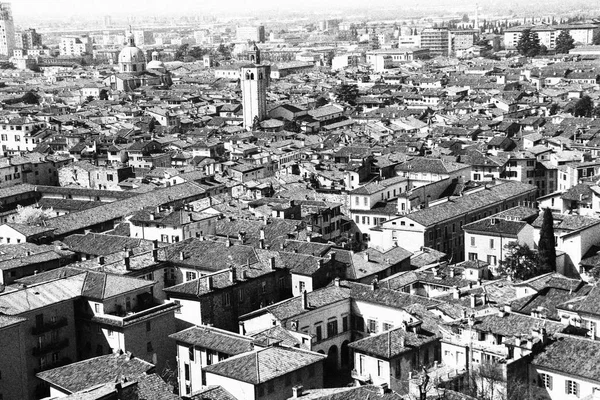 Vista Aérea Brescia Norte Italia — Foto de Stock