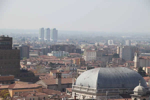 Aerial View Brescia Northern Italy — Stock Photo, Image