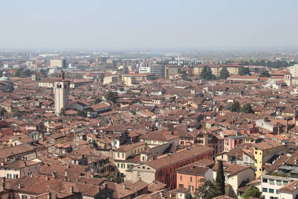 Luchtfoto Van Brescia Noord Italië — Stockfoto