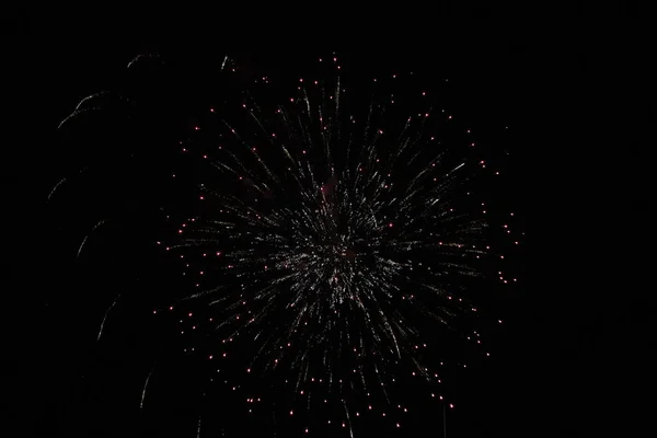 Fireworks Celebration Anniversary Italy — Stock Photo, Image