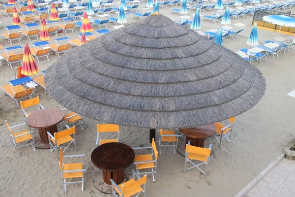 Strand Gatteo Adriatischen Meer Italien — Stockfoto