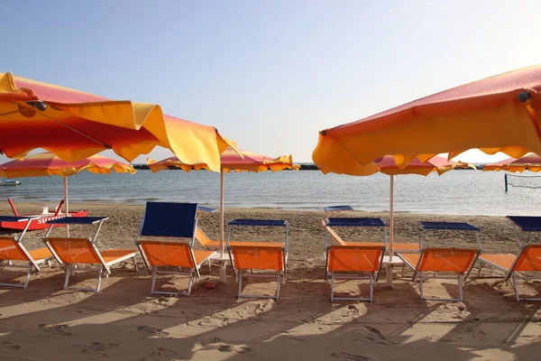 Strand Gatteo Adriatischen Meer Italien — Stockfoto