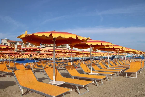 Gatteo Strand Aan Adriatische Zee Italië — Stockfoto