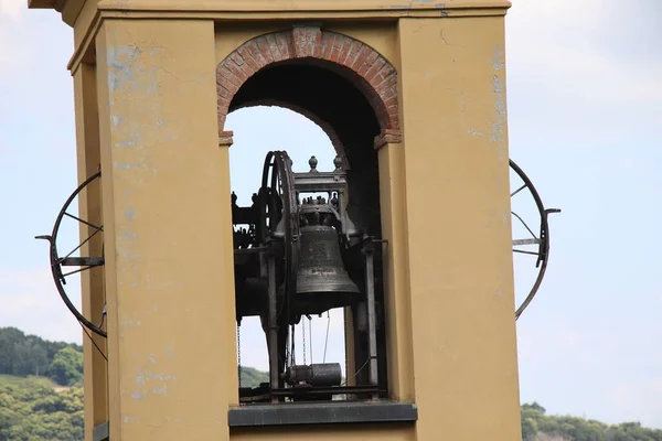 Bell Tower Small Church Italy — Stock Photo, Image