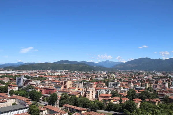 Вид Воздуха Брешию Город Севере Италии — стоковое фото