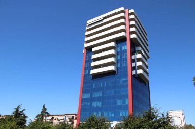 Kuzey İtalya 'daki Brescia' da modern mimari