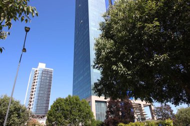 Kuzey İtalya 'daki Brescia' da modern mimari