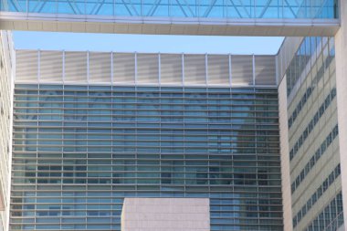 Kuzey İtalya 'daki Brescia' da modern mimari
