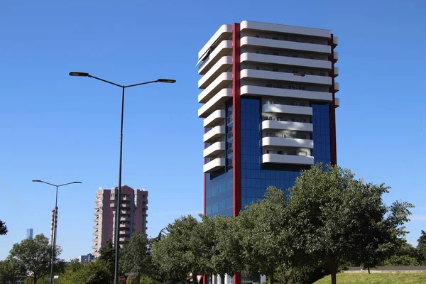 Arquitetura Moderna Bréscia Norte Itália — Fotografia de Stock