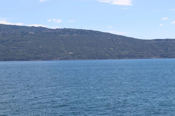 Vista Para Lago Garda Norte Itália — Fotografia de Stock