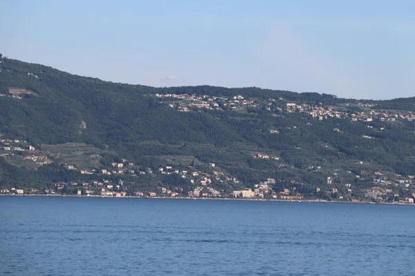 Blick Auf Den Gardasee Norditalien — Stockfoto