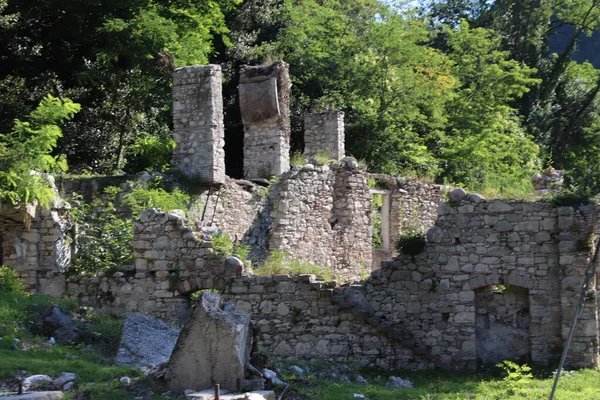 Papirdal Toscolano Maderno Italia Papirmuseum Gammel Fabrikk – stockfoto