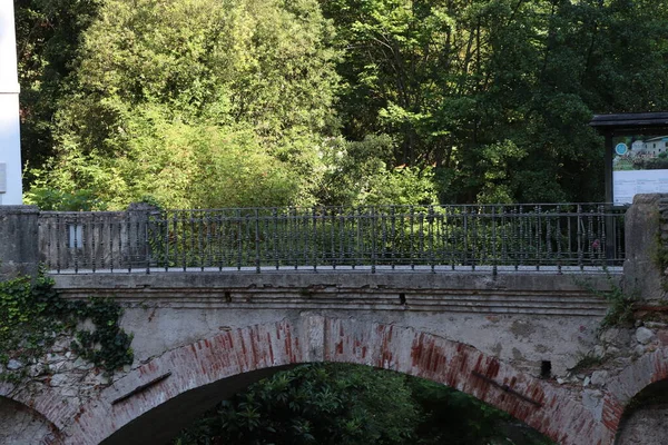 Деталь Исторического Моста Юге Италии Европа — стоковое фото