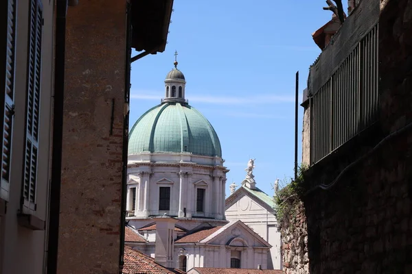 Italiaanse Stad Brescia Oude Europese Stad Brescia Lombardije Zomer — Stockfoto