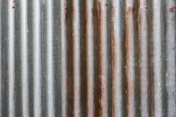Struttura ruggine foglio di zinco — Foto Stock