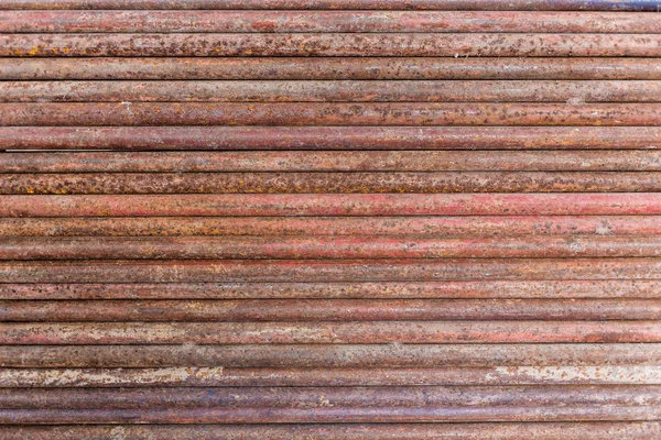 錆びた鋼鉄杭 — ストック写真