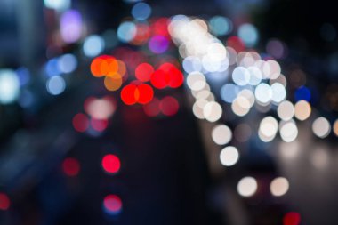renkli trafik bokeh 