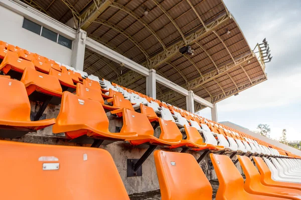 Chair on the amphitheater in the stadium — Stock Photo, Image