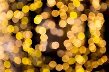 Sarı ve turuncu bokeh