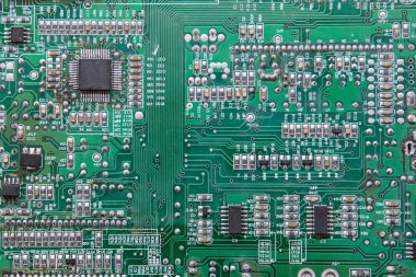 yeşil elektronik devre kartı