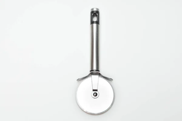 Pizza Cutter White Background — Stock Photo, Image