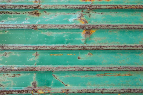 Pattern of Rust on the Green Wall metal sheet texture background