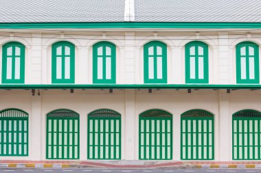 Tayland 'daki güzel Portekiz mimari MRT istasyonu