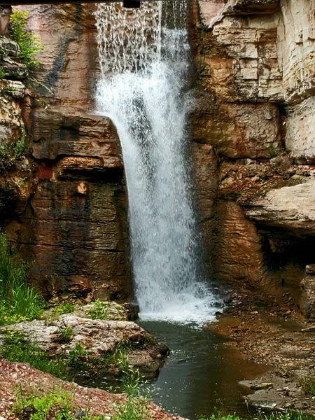 Waterfall Branson Beautiful Majestic Untouched Humans — Stock Photo, Image