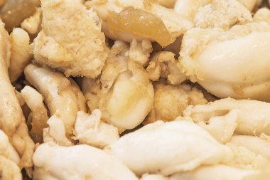 Kızarmış kalamar yumurta Delicious.