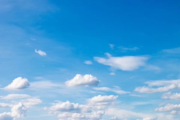 Soft white clouds in the sky