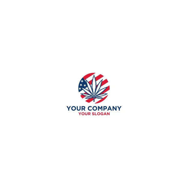 Amerikan Kenevir Logo Tasarım Vektör