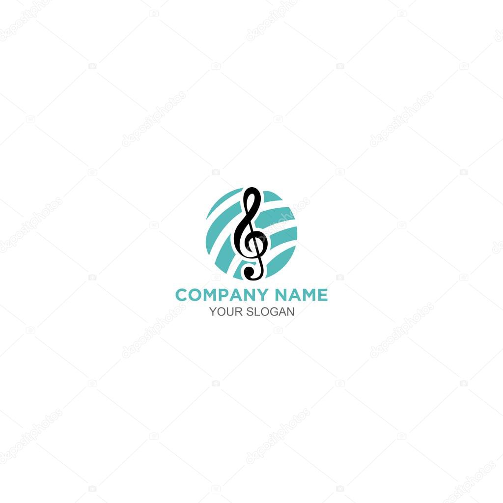 Academy Music logo design vector