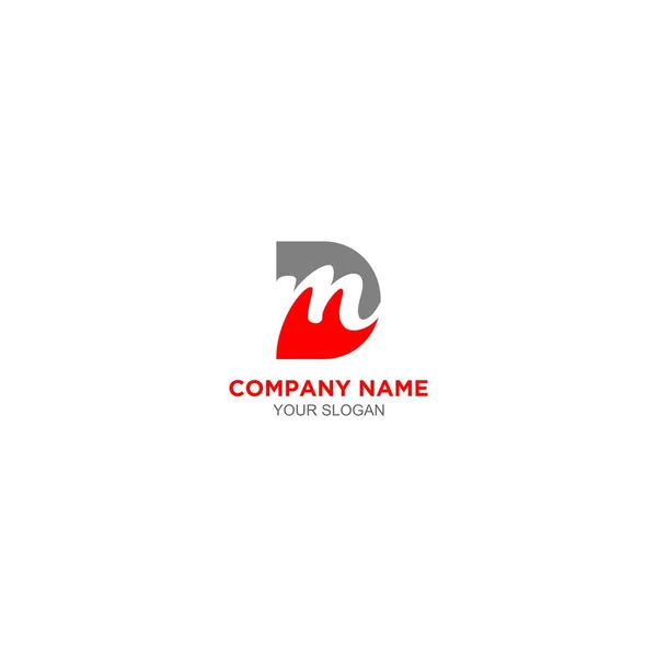 Simples Logotipo Design Vectorv — Vetor de Stock