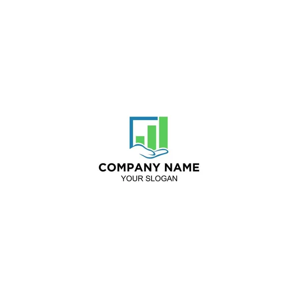 Vector Diseño Logotipos Empresas Contabilidad Cpa — Vector de stock