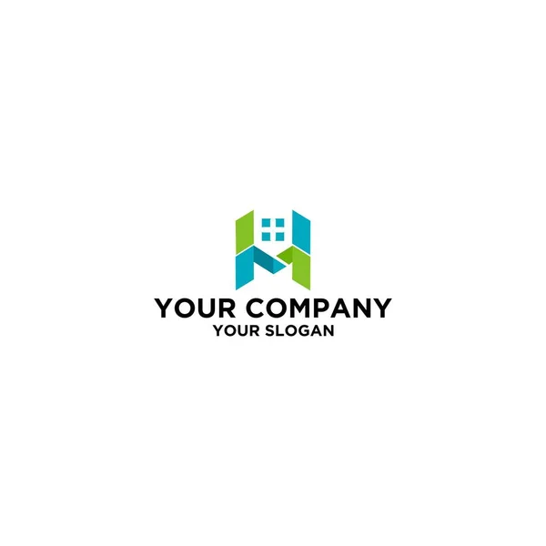 Home Logo Design Vector — Stock Vector