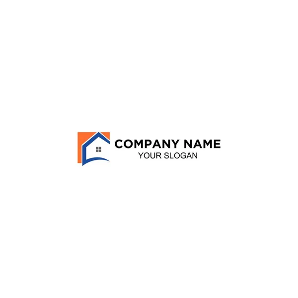 House Logo Design Vector Tempalte — Stock Vector