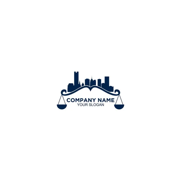 Simple City Law Logo Design