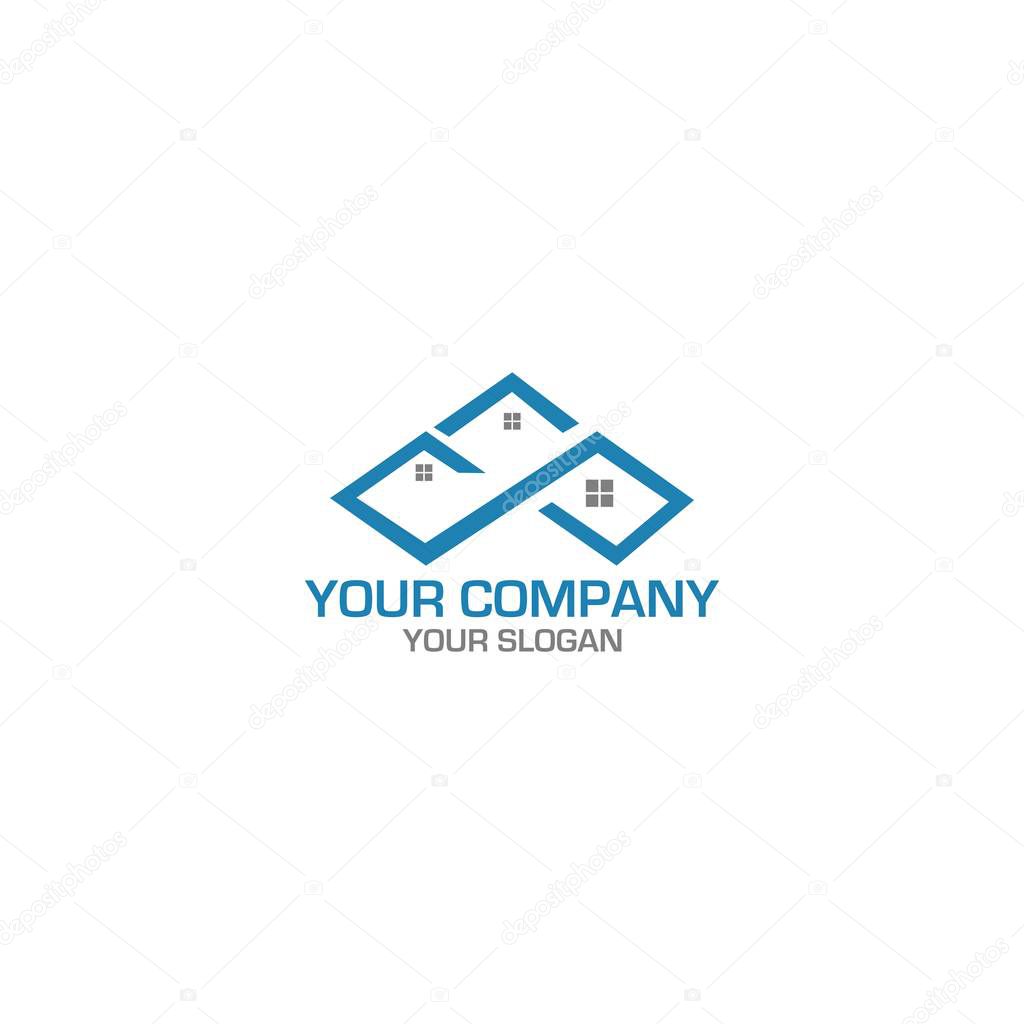 EP Home Logo Design Vector