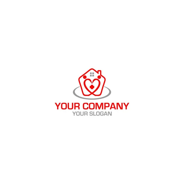 Evde Bakım Ederly Logo Tasarım Vektörü