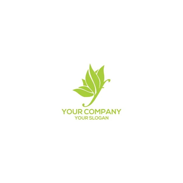 Вектор Дизайну Логотипу Green Метелика — стоковий вектор
