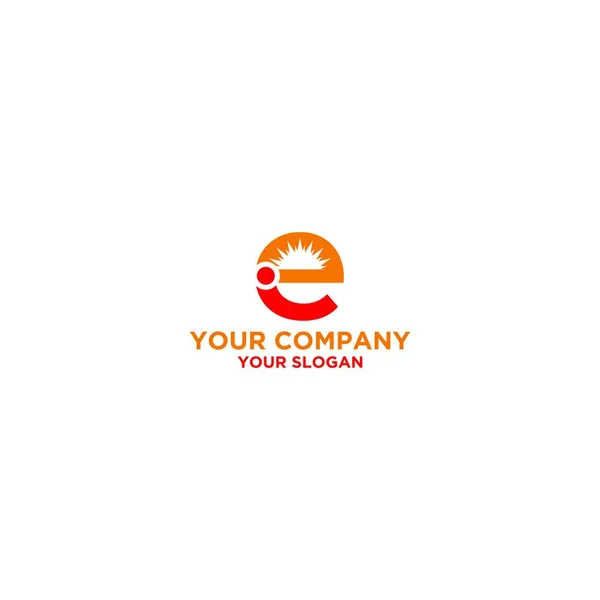 Sun Logo Design Vector — ストックベクタ