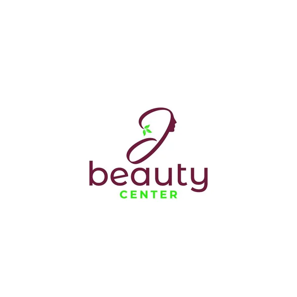 Beauty Center Logo Design Vector — Stock Vector