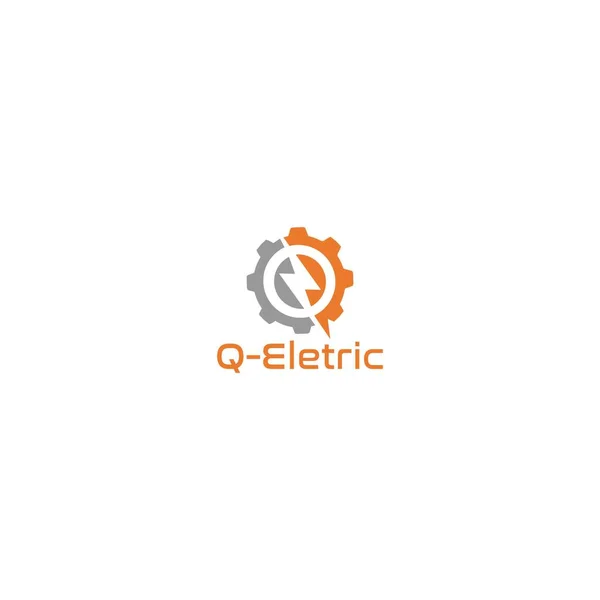 Vector Eléctrico Del Diseño Del Logotipo — Vector de stock