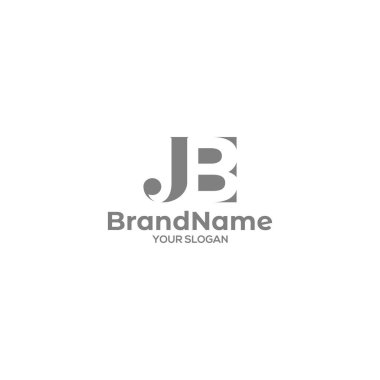 Basit JB Logo Tasarım Vektörü