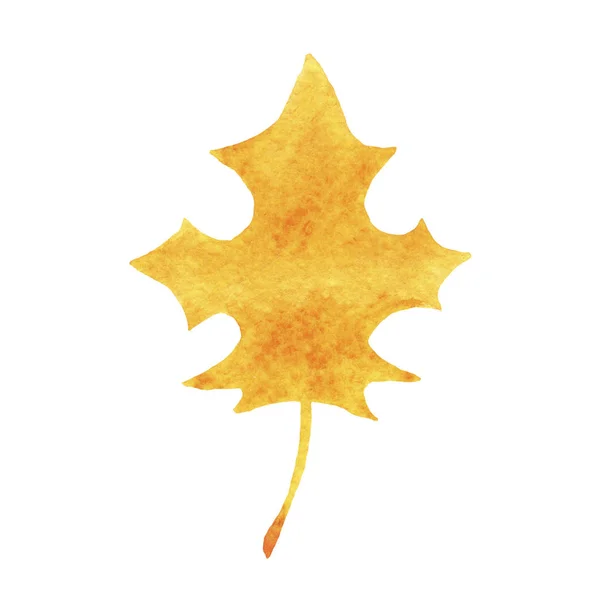 Χειροποίητα Κίτρινα Φύλλα Μαρπλ Που Απομονώνονται Λευκό Φόντο Εικόνα Φθινόπωρο — Φωτογραφία Αρχείου
