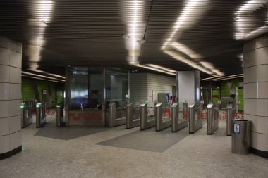 Moskova Metropolitain, Kalininskaya hattı, Novokosino istasyonu, 2012 yılında açıldı.