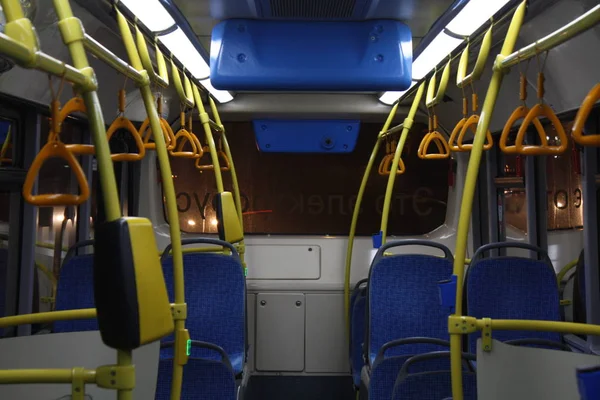 Interior Eletrobus Liaz 6274 2016 Ano Produção 2019 — Fotografia de Stock