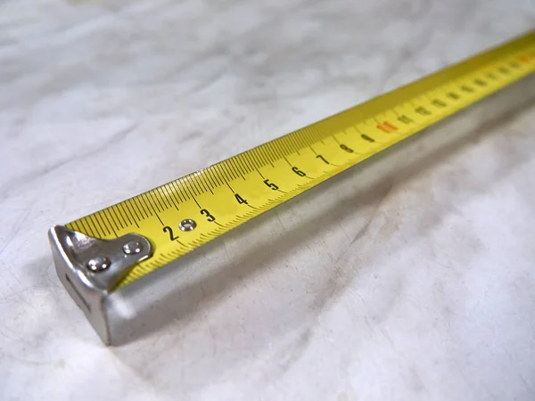 Tape Measure Scale Construction Tool Measuring Length — Stock Photo, Image